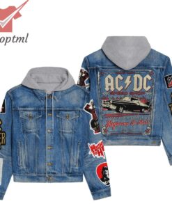 AC/DC Highway to Hell Hooded Denim Jacket