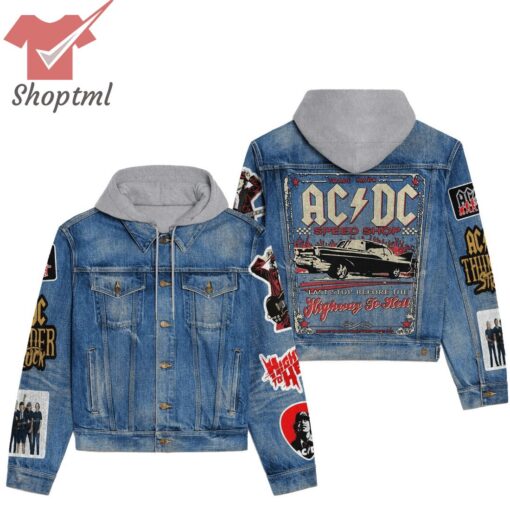 AC/DC Highway to Hell Hooded Denim Jacket