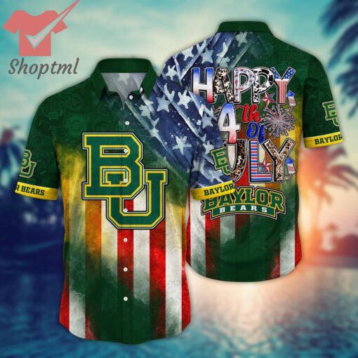 Baylor Bears NCAA 4th of july hawaiian shirt