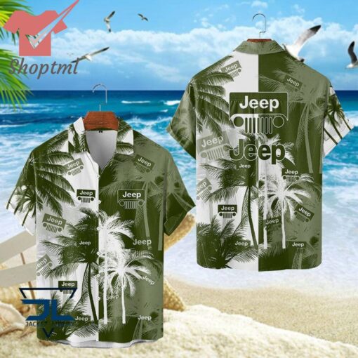Jeep Summer Tropical Hawaiian Shirt