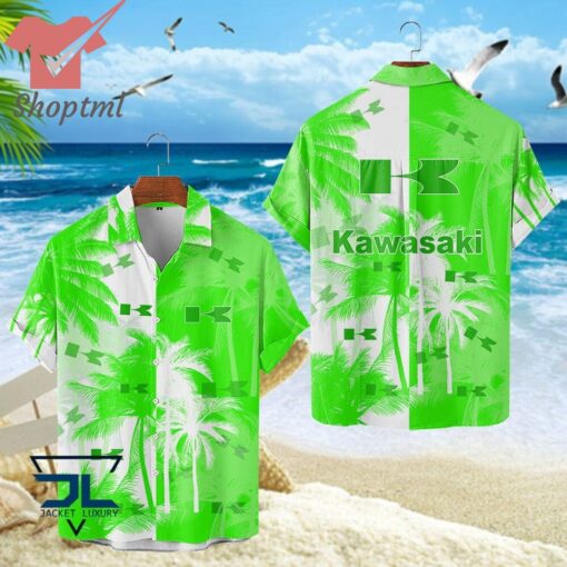 Kawasaki Summer Tropical Hawaiian Shirt