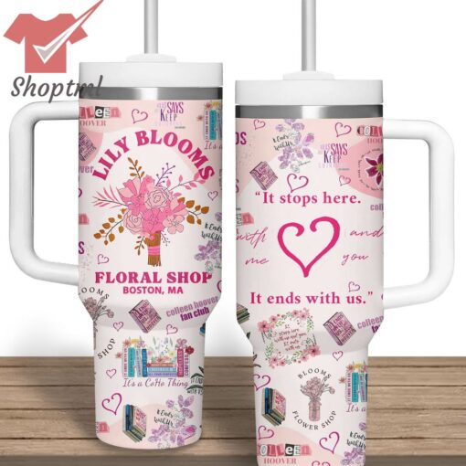 Lilly Blooms Floral Shop Boston MA Stanley Cup Tumbler