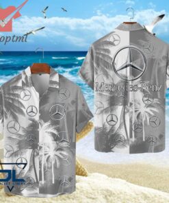 Mercedes-Benz Summer Tropical Hawaiian Shirt