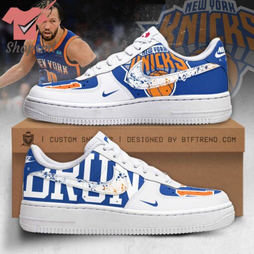 New York Knicks NBA Air Force 1 Sneaker