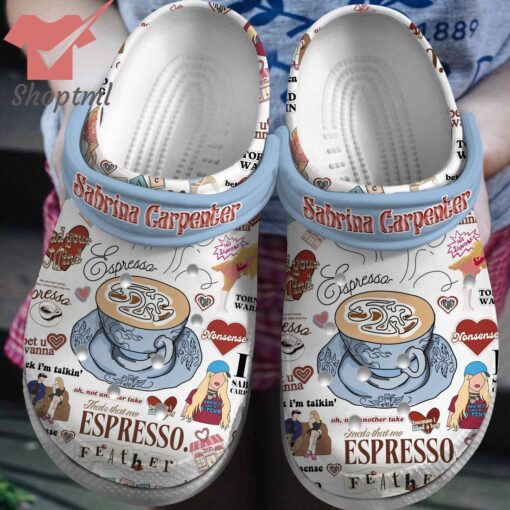 Sabrina Carpenter Espresso Crocs Clogs