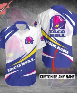 Taco Bell Custom Name Hawaiian Shirt