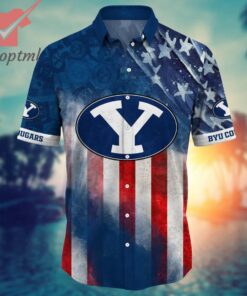 BYU Cougars NCAA 4th of july hawaiian shirt