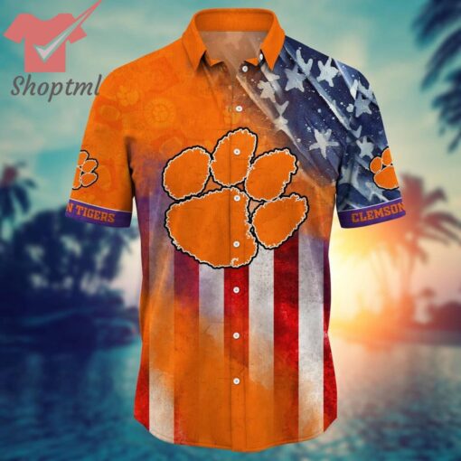 Clemson Tigers NCAA 4th of july hawaiian shirt