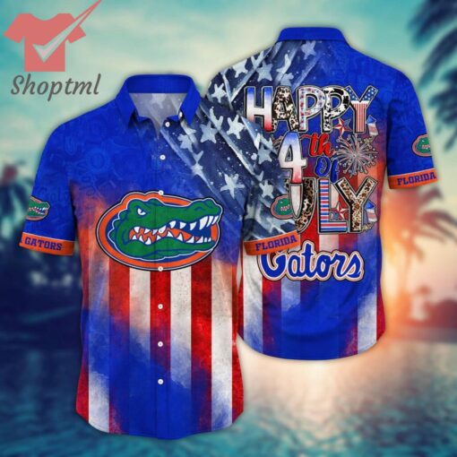 Florida Gators NCAA 4th of july hawaiian shirt