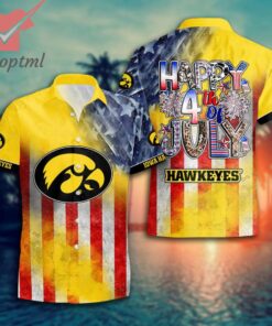 Iowa Hawkeyes NCAA 4th of july hawaiian shirt