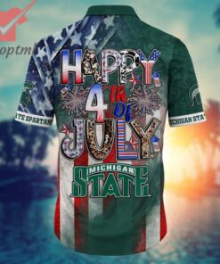 michigan state spartans ncaa 4th of july hawaiian shirt 3 bycEg