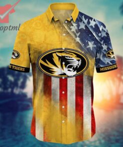 Missouri Tigers NCAA 4th of july hawaiian shirt