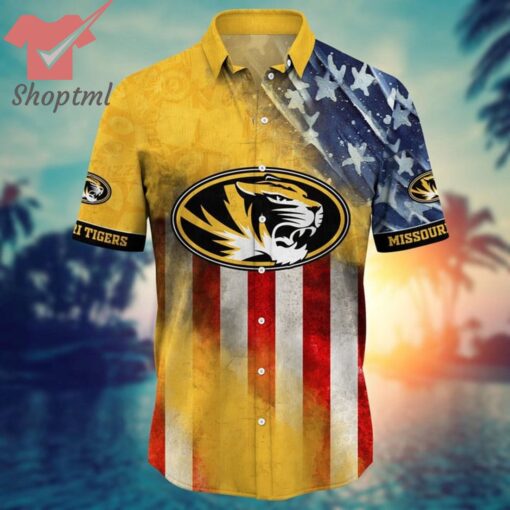 Missouri Tigers NCAA 4th of july hawaiian shirt