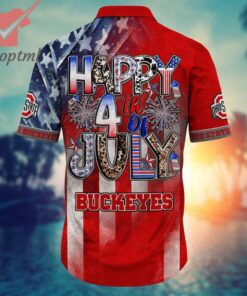 ohio state buckeyes ncaa 4th of july hawaiian shirt 3 d25K8