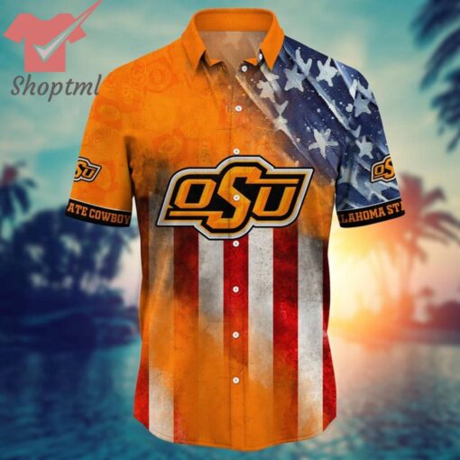 Oklahoma State Cowboys NCAA 4th of july hawaiian shirt