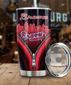 Atlanta Braves MLB Stainless Steel Tumbler