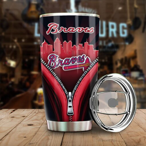 Atlanta Braves MLB Stainless Steel Tumbler