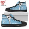 ASM Clermont Auvergne Personalized High Top Canvas Shoes