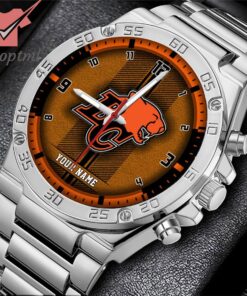 bc lions cfl personalized stainless steel watch 2 hEPTT