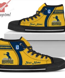 Highlanders Super Rugby Personalized High Top Canvas Shoes