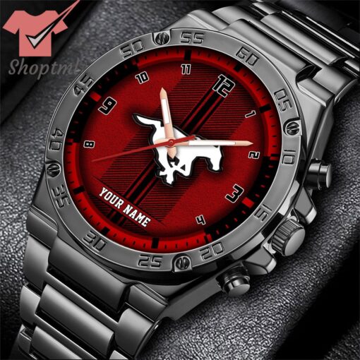 Calgary Stampeders CFL Personalized Stainless Steel Watch