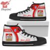 Crusaders Super Rugby Personalized High Top Canvas Shoes