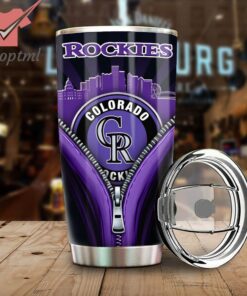 Colorado Rockies Stainless Steel Tumbler