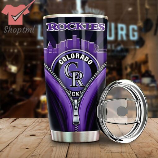 Colorado Rockies Stainless Steel Tumbler