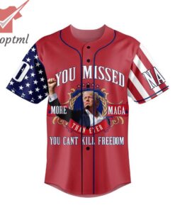 Donald Trump You Missed Baseball Jersey