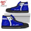 Highlanders Super Rugby Personalized High Top Canvas Shoes