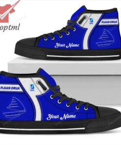 Waratahs Super Rugby Personalized High Top Canvas Shoes