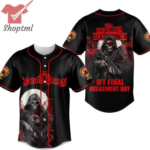 Five Finger Death Punch My Final Judgement Day Baseball Jersey