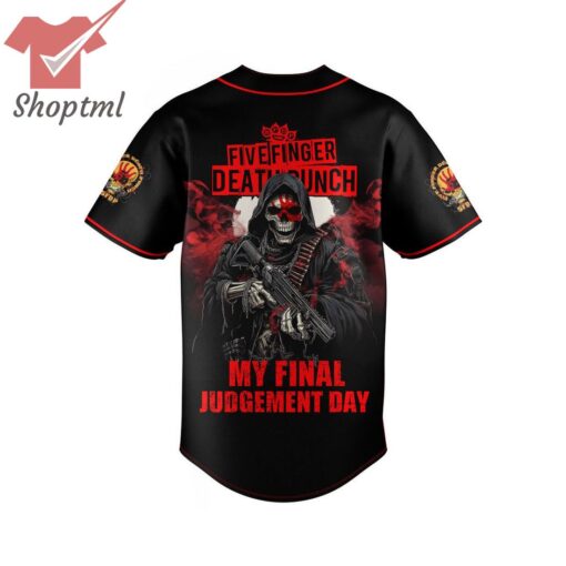 Five Finger Death Punch My Final Judgement Day Baseball Jersey