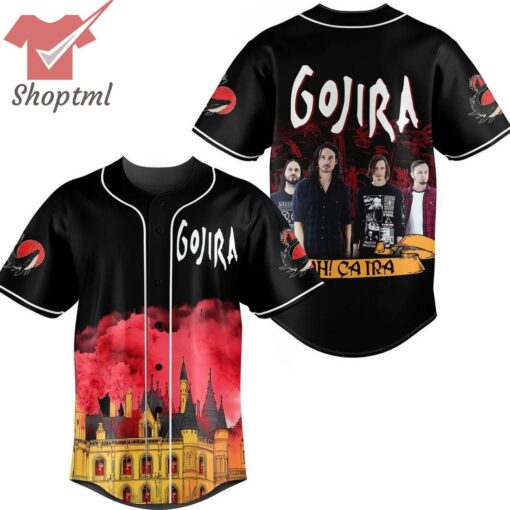 Gojira Ah Ca Ira Baseball Jersey