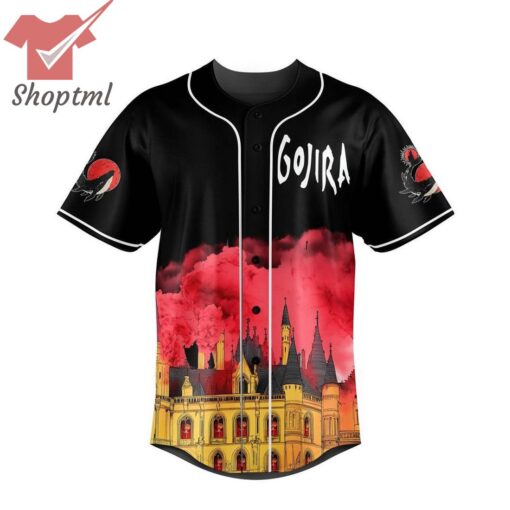 Gojira Ah Ca Ira Baseball Jersey