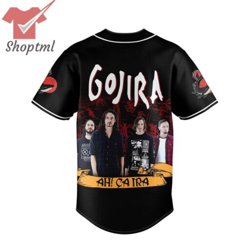 Gojira Ah Ca Ira Baseball Jersey