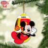 Essendon Football Club Bombers AFL Mickey Mouse Christmas Ornament