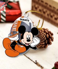 gws giants afl mickey mouse christmas ornament 3 3uYjD