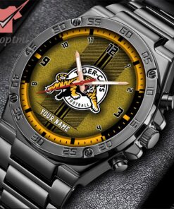 Hamilton Tiger-Cats CFL Personalized Stainless Steel Watch