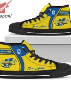 Blues Super Rugby Personalized High Top Canvas Shoes