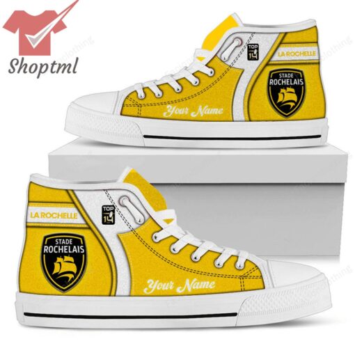 La Rochelle Personalized High Top Canvas Shoes