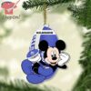 Melbourne Football Club Demons AFL Mickey Mouse Christmas Ornament