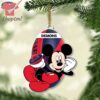 St Kilda AFL Mickey Mouse Christmas Ornament