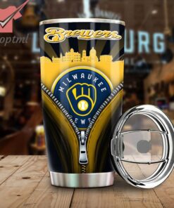 Milwaukee Brewers MLB Stainless Steel Tumbler