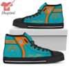 Rebels Super Rugby Personalized High Top Canvas Shoes