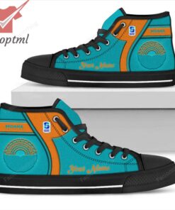 USA Perpignan Personalized High Top Canvas Shoes