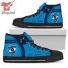 Oyonnax Rugby Personalized High Top Canvas Shoes