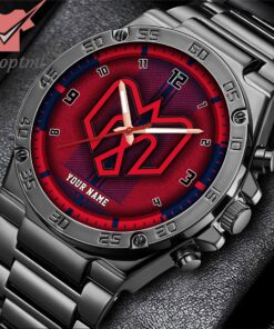 Montreal Alouettes CFL Personalized Stainless Steel Watch