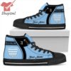 Oyonnax Rugby Personalized High Top Canvas Shoes