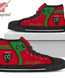 RC Toulon Personalized High Top Canvas Shoes